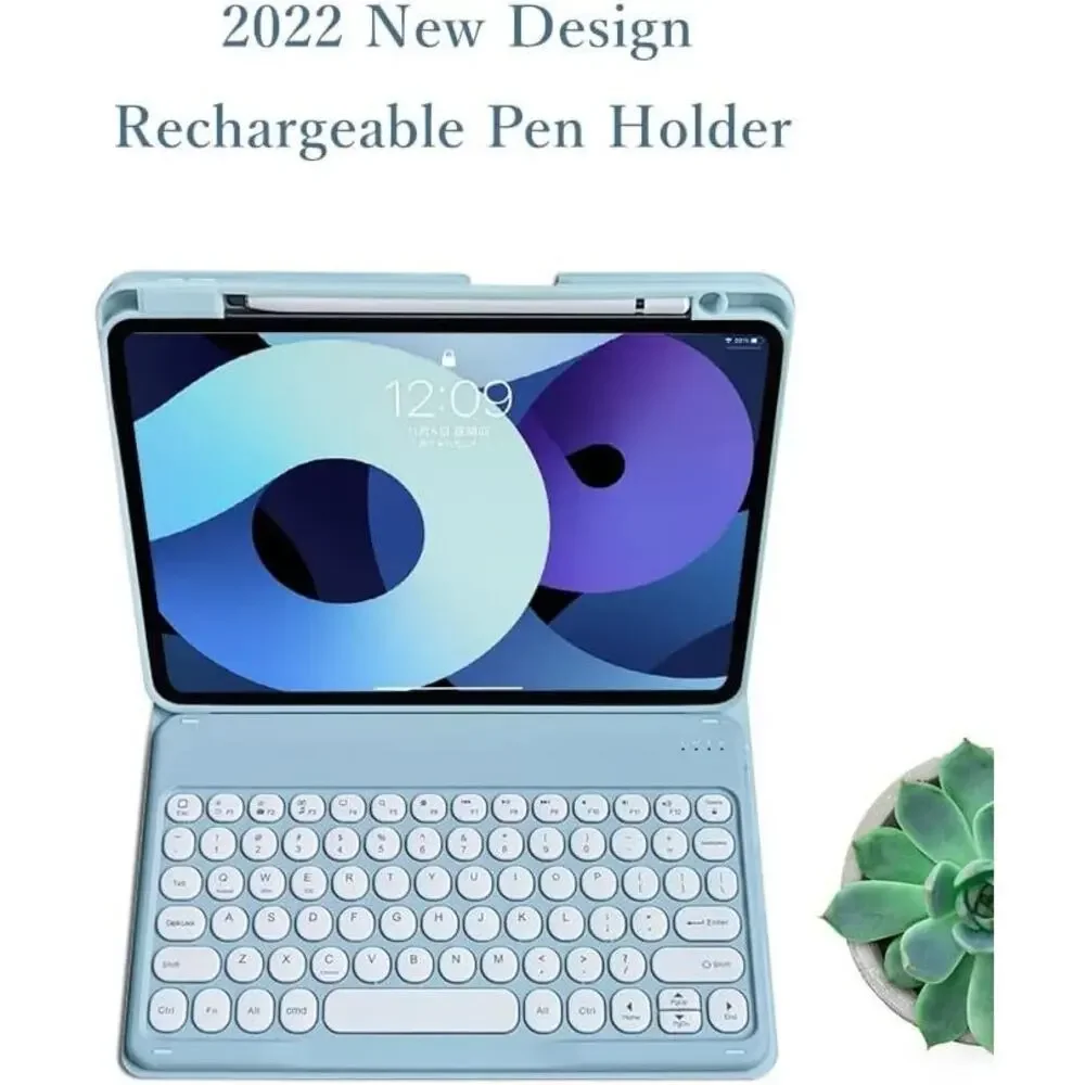 Pink Tablet Keyboard Case with Stand